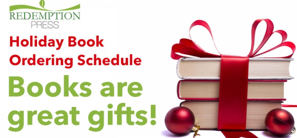 holiday book ordering schedule