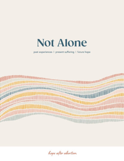 Not Alone: past experiences | present suffering | future hope by Renae Kitchin